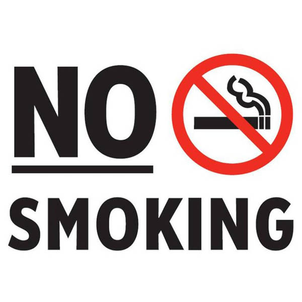 Наклейка No smoking 11